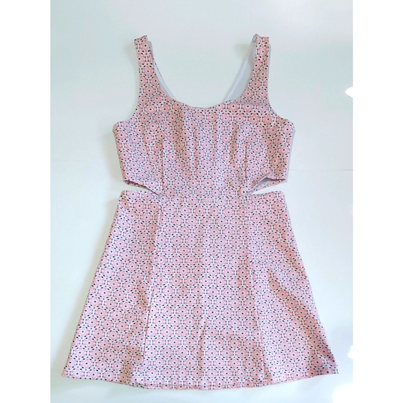 Ardene Patterned Dress with Side Cutouts - Picture 1 of 3